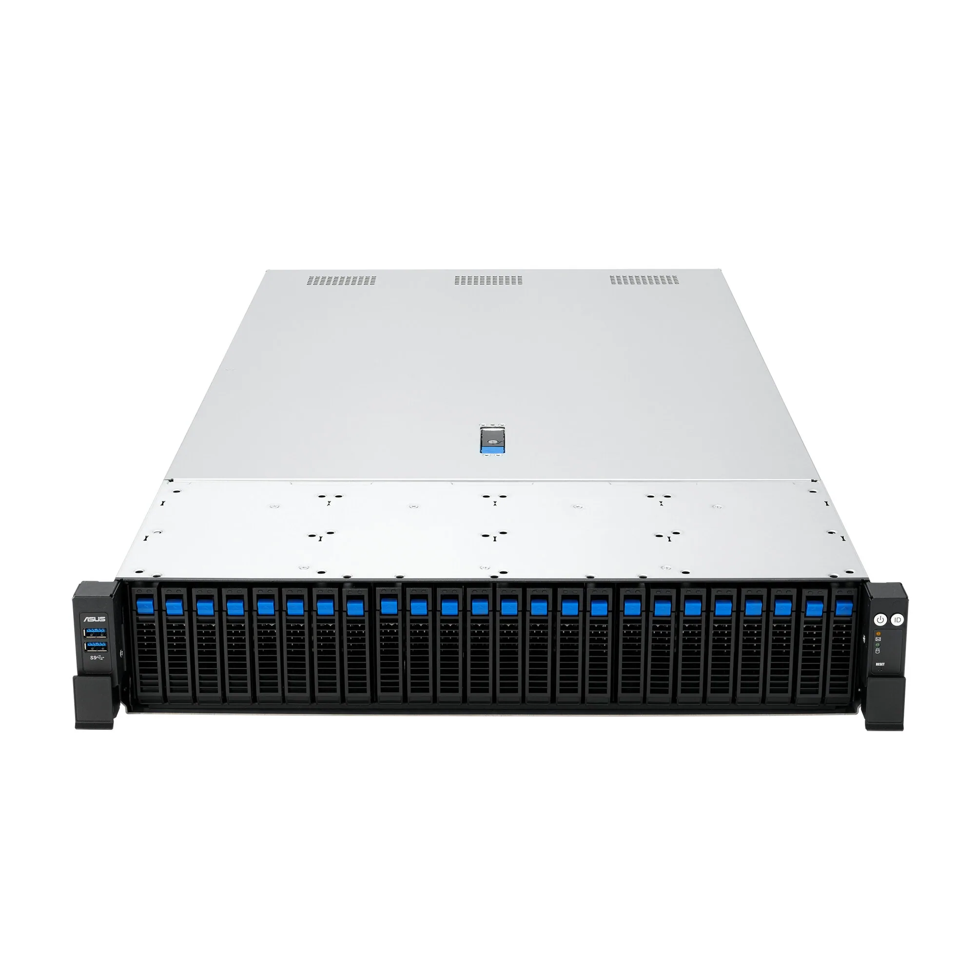 ASUS RS720A-E13-RS24G Socket SP5 Rack (2U) Schwarz, Silber – Bild 2