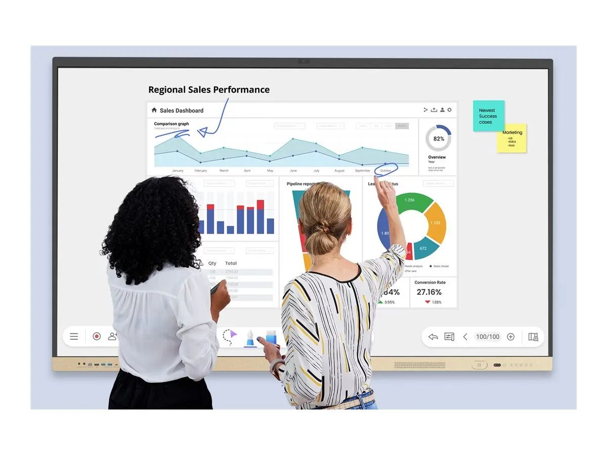 BenQ 248.9cm (98") RE9804FV Interactive Flatp.UHD Android (Speditionsversand)