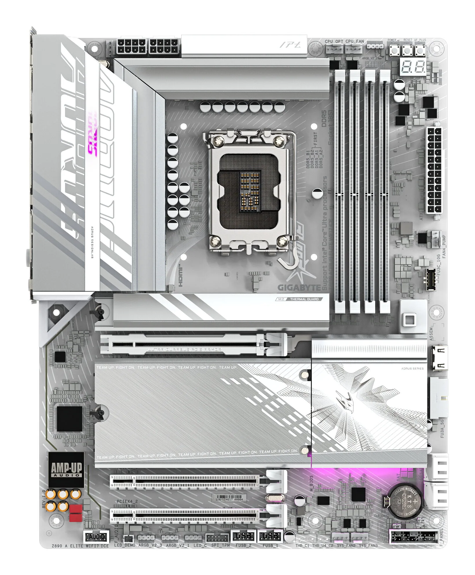 GIGABYTE Z890 AORUS ELITE WIFI7 ICE Mainboard – Bild 2