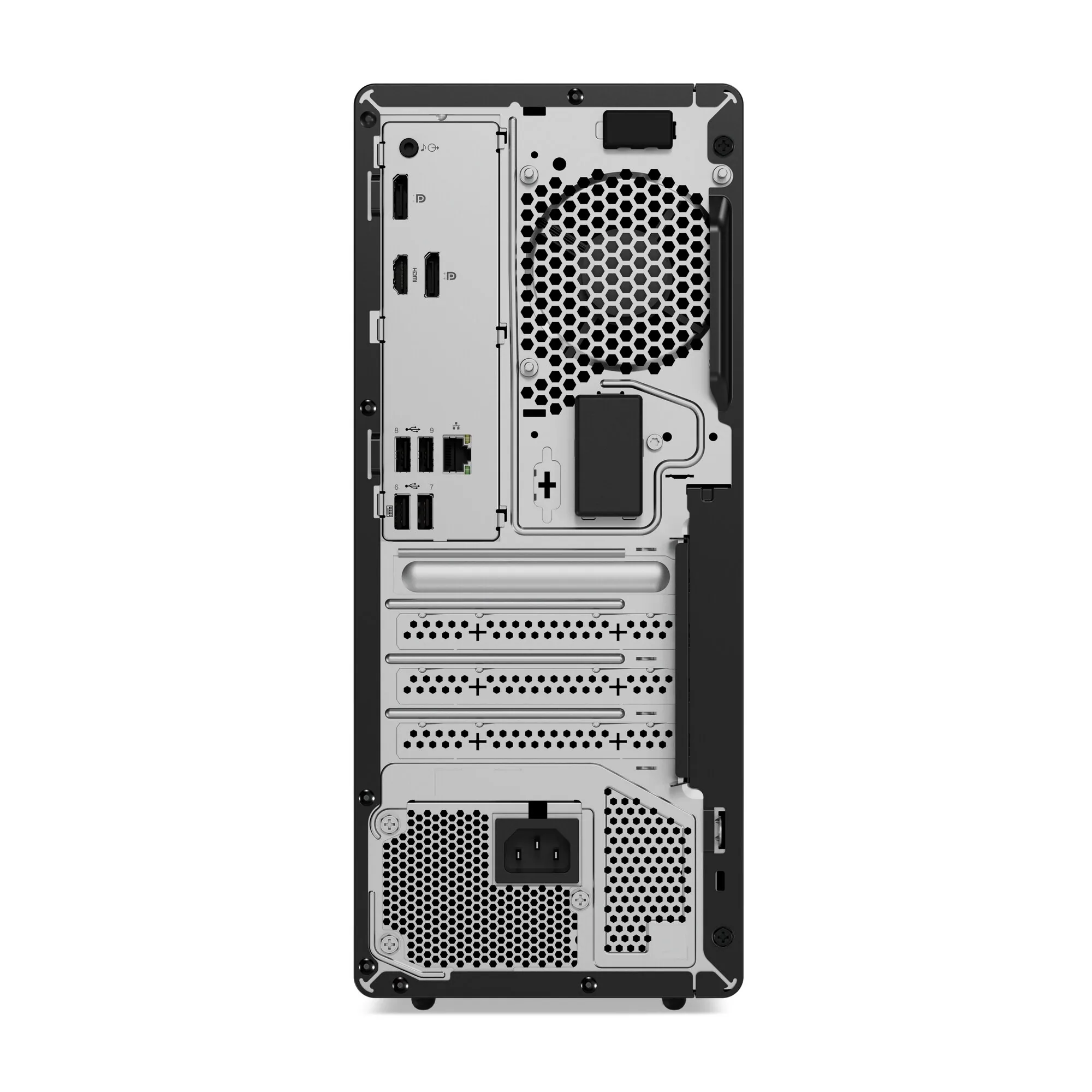 Lenovo ThinkCentre M75t Gen 5 AMD Ryzen™ 5 8500G 16 GB DDR5-SDRAM 512 GB SSD Windows 11 Pro Tower PC Schwarz – Bild 2