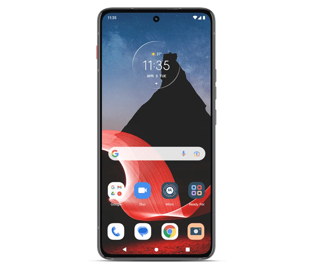 Motorola ThinkPhone 16,6 cm (6.55") Dual-SIM Android 13 5G USB Typ-C 8 GB 256 GB 5000 mAh Schwarz – Bild 4