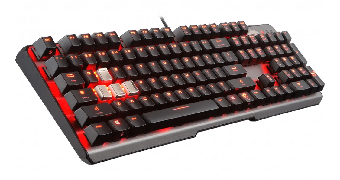 MSI Vigor GK60 Tastatur Gaming USB QWERTZ Deutsch Schwarz – Bild 2