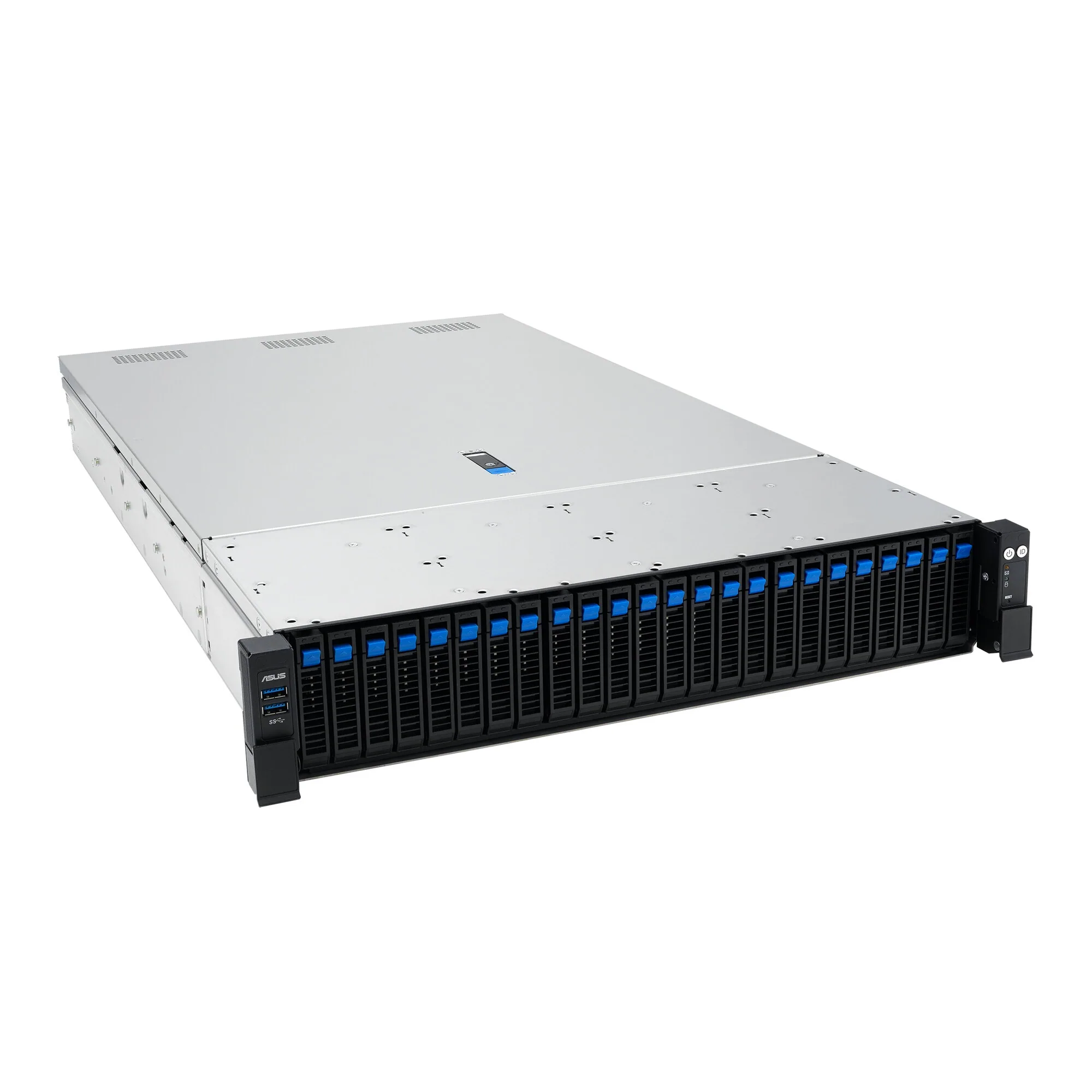 ASUS RS720A-E13-RS24G Socket SP5 Rack (2U) Schwarz, Silber – Bild 3