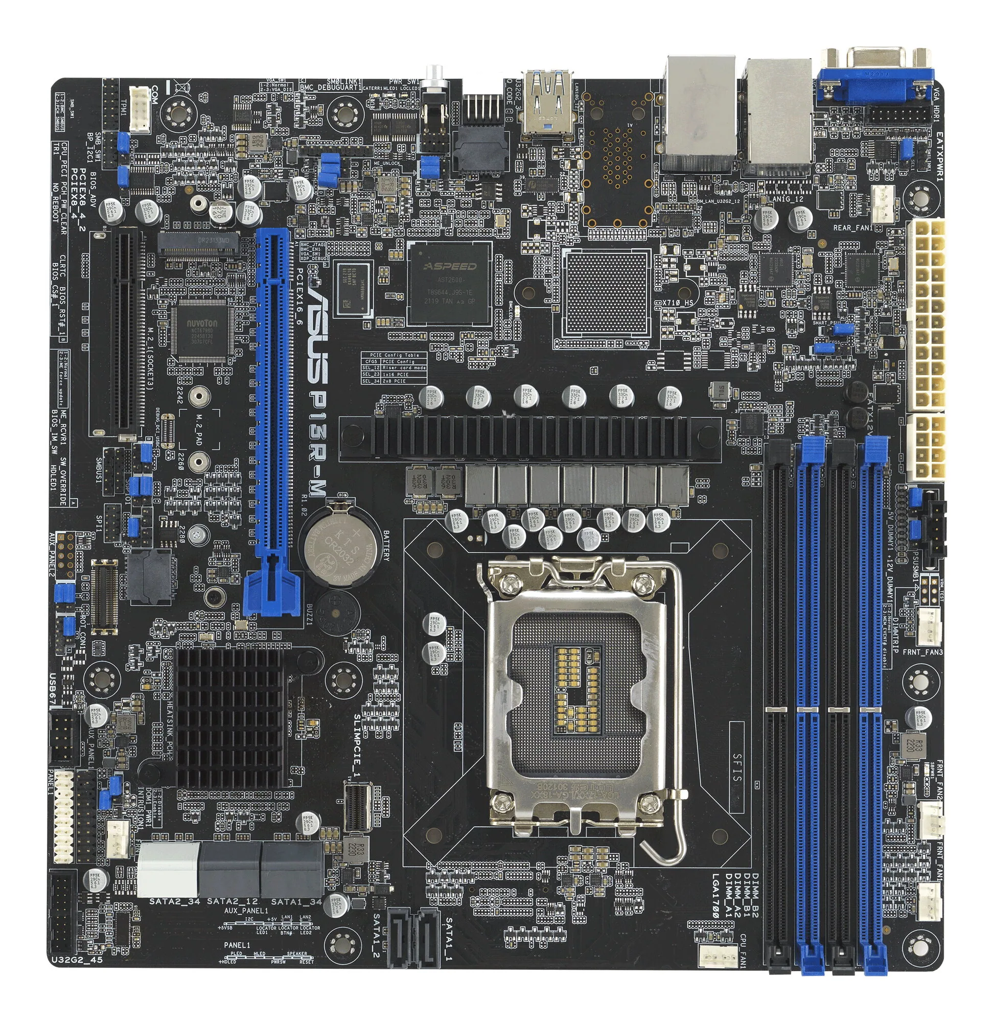 ASUS P13R-M Intel C262 LGA 1700 micro ATX – Bild 1