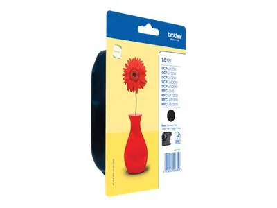 Patrone Brother LC-121BK  MFC-J470DW J870DW, DCP-J752DW