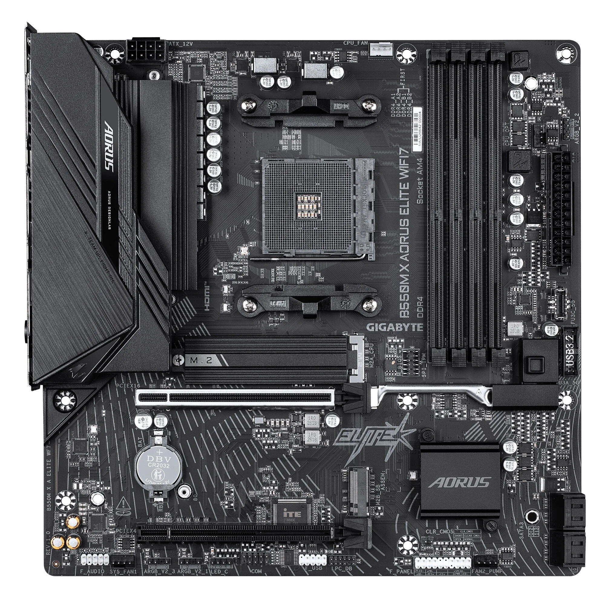 GIGABYTE B550M X AORUS ELITE WIFI7 Mainboard – Bild 2