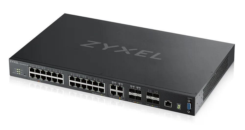 Zyxel XGS4600-32 Managed L3 Gigabit Ethernet (10/100/1000) Schwarz – Bild 1