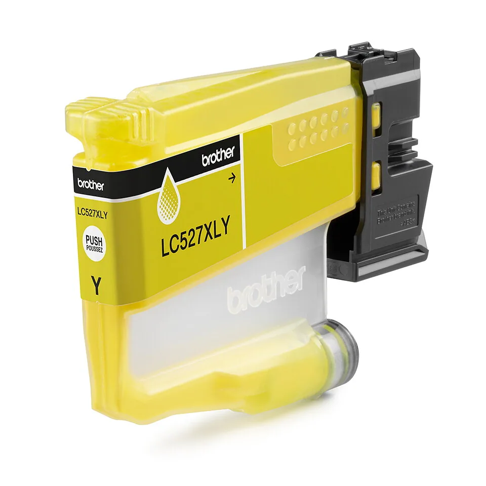 Brother LC527XLY Druckerpatrone 1 Stück(e) Original Hohe (XL-) Ausbeute Gelb – Bild 1