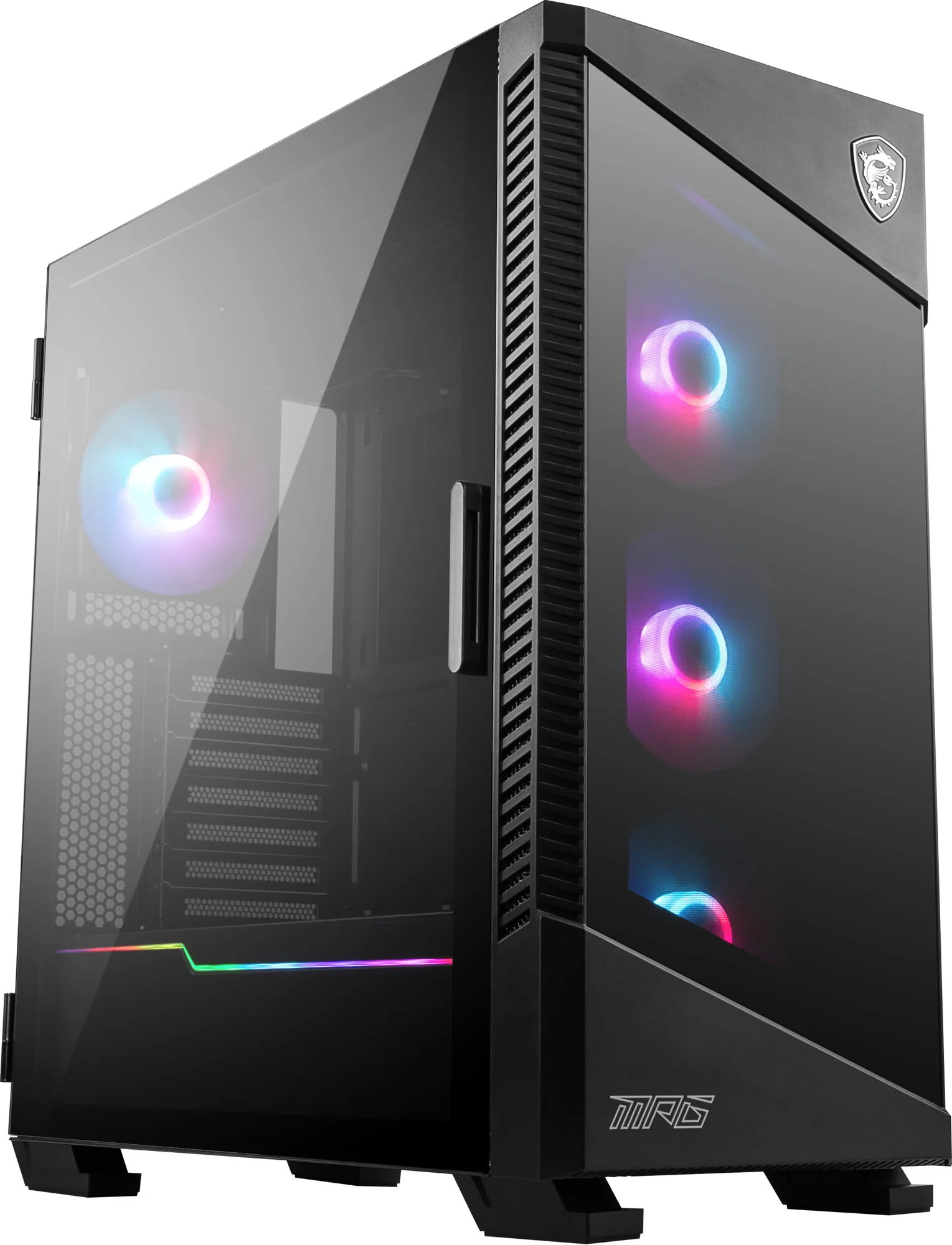 MSI MPG Velox 100R Midi Tower Schwarz – Bild 6