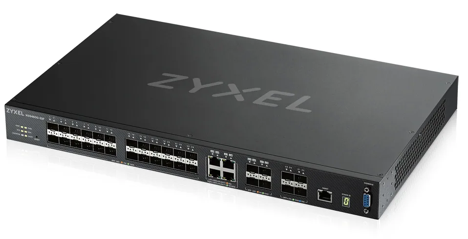 Zyxel XGS4600-32F Managed L3 Schwarz – Bild 1