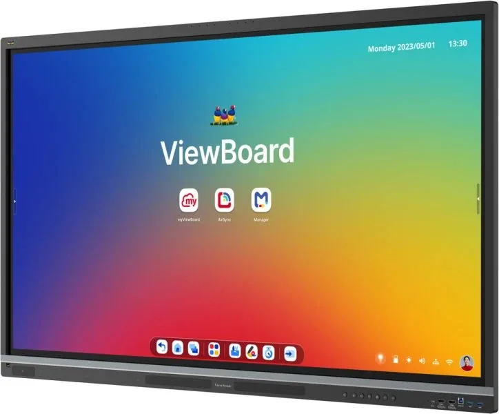 Viewsonic IFP5551 Display Interaktives Whiteboard 139,7 cm (55") 3840 x 2160 Pixel Touchscreen Schwarz – Bild 3