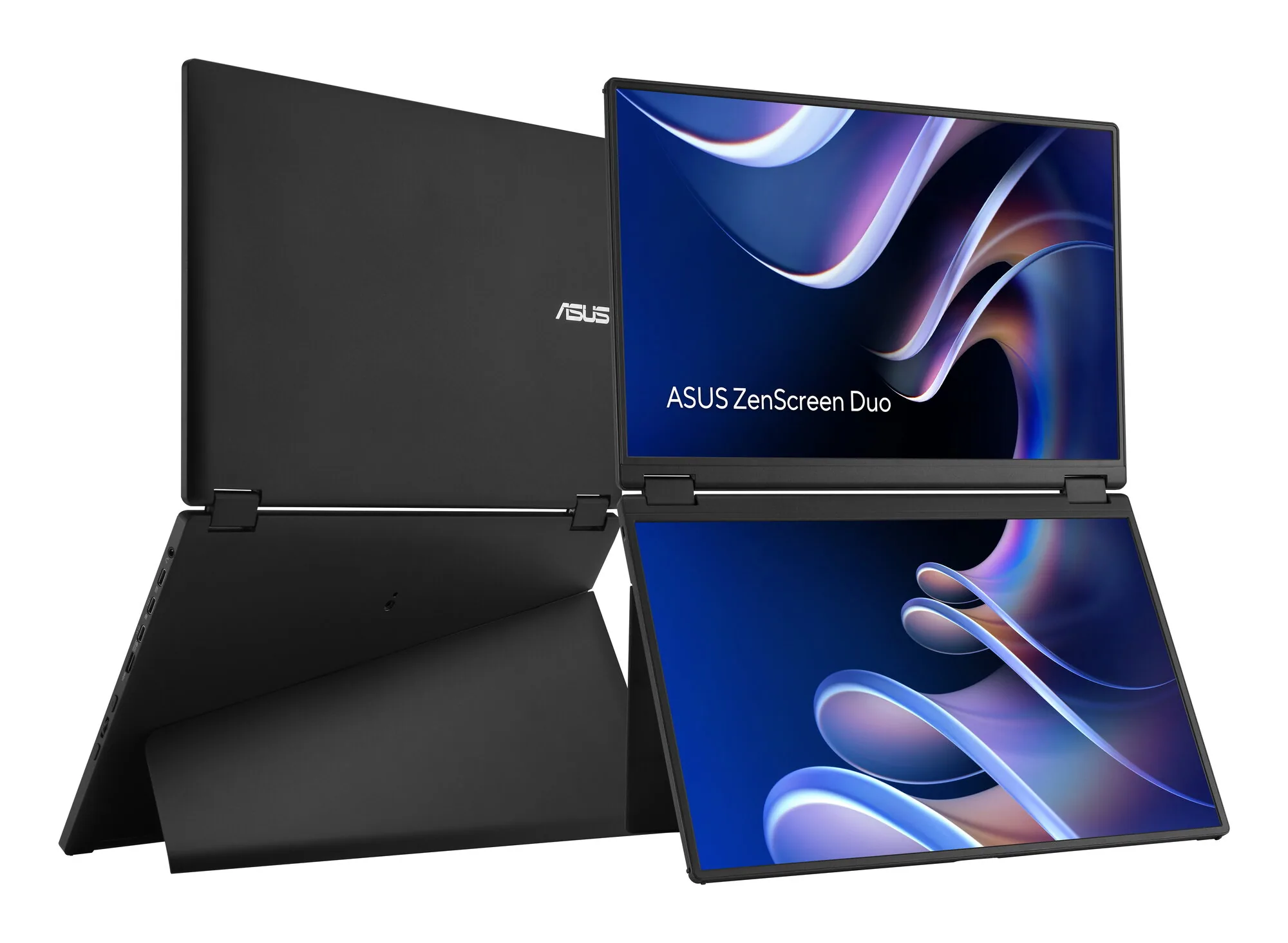 ASUS ZenScreen Duo MB14FCD Tragbarer Monitor Schwarz 35,6 cm (14") LCD 1920 x 1200 Pixel – Bild 3