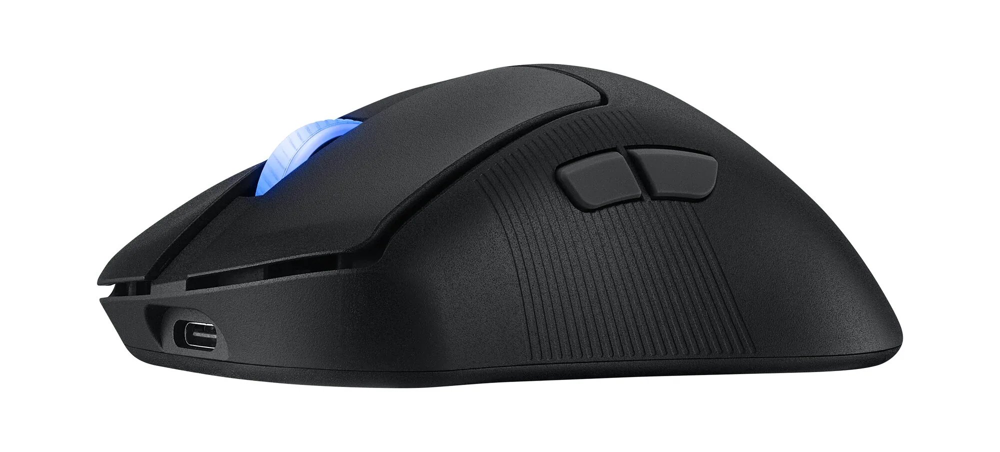 ASUS ROG Keris II Ace Wireless AimPoint Black Maus Gaming Rechts RF Wireless + Bluetooth + USB Type-A Optisch 42000 DPI – Bild 5