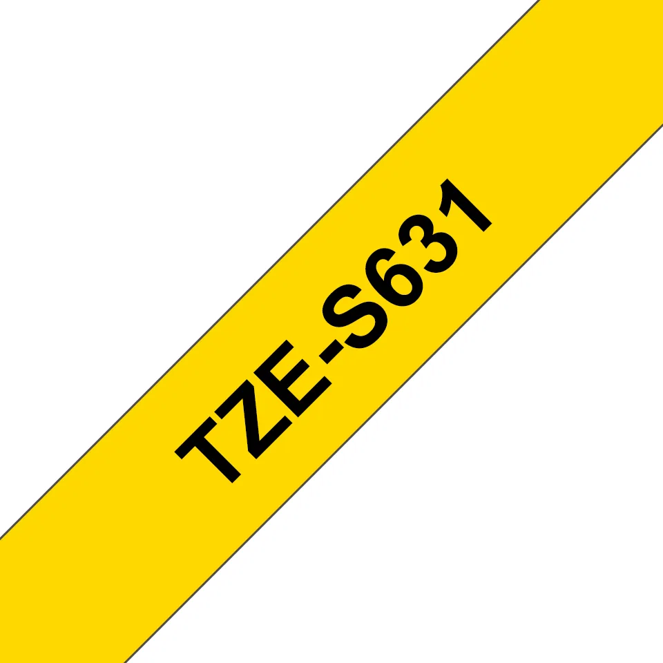 Brother TZE-S631 Etiketten erstellendes Band TZ – Bild 2