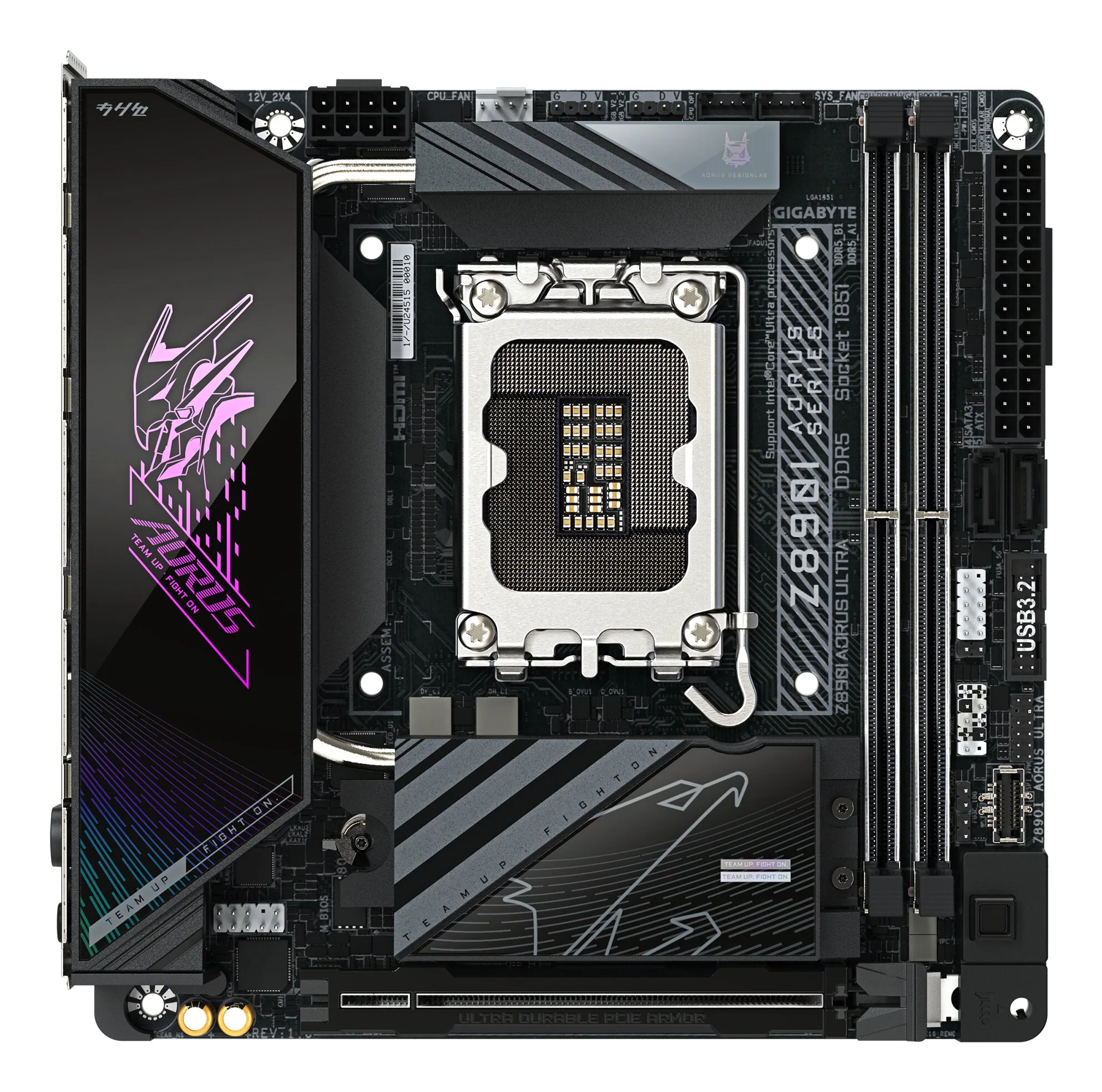 GIGABYTE Z890I AORUS ULTRA Mainboard – Bild 2