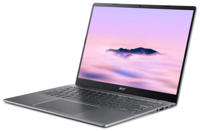 Acer Chromebook CBE594-3-TCO-326Y Intel Core 3 N355 35,6 cm (14") WUXGA 8 GB LPDDR5x-SDRAM 128 GB SSD Wi-Fi 7 (802.11be) ChromeOS Grau QWERTZ Deutsch – Bild 1