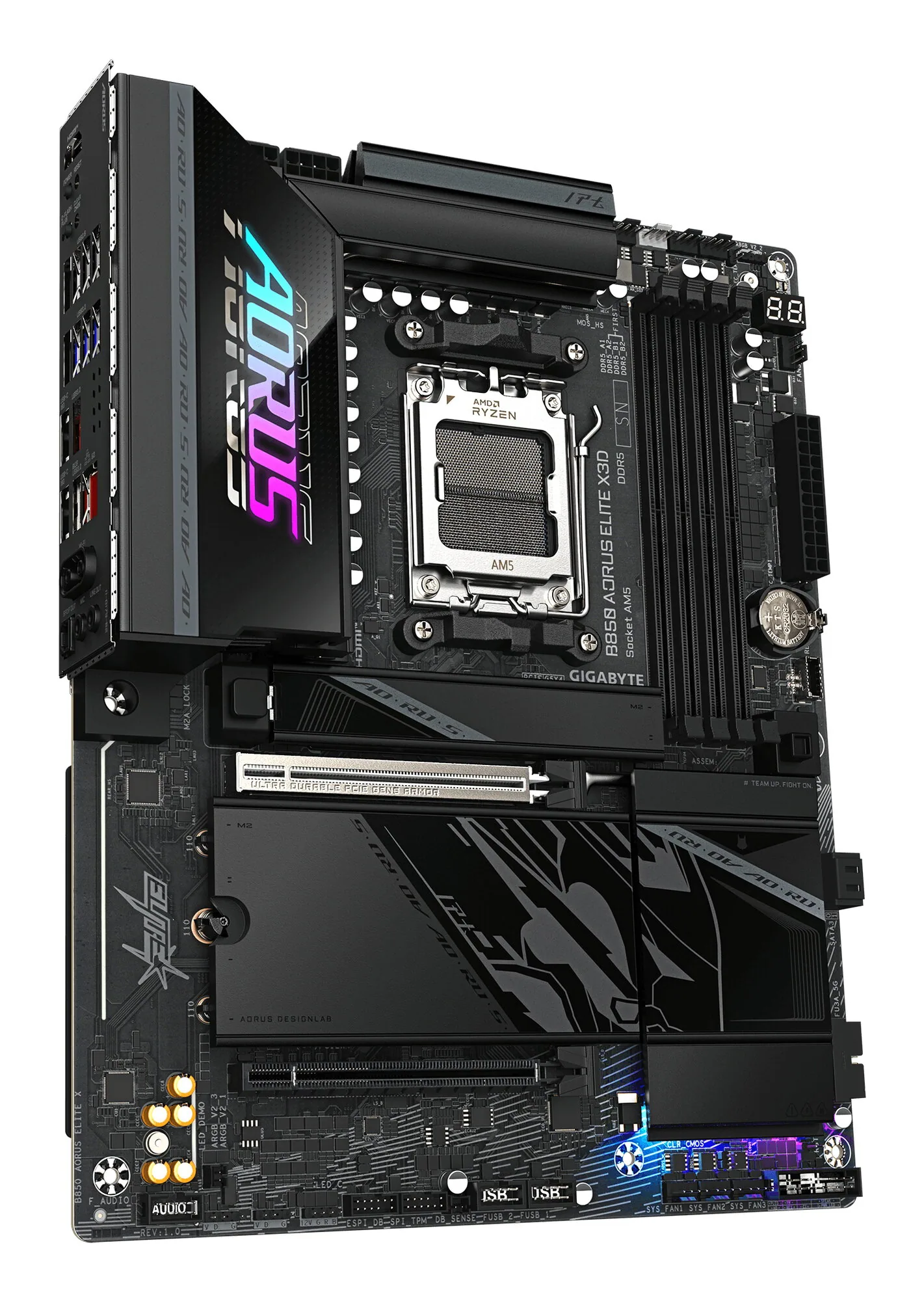 GIGABYTE B850 AORUS ELITE X3D Mainboard – Bild 3