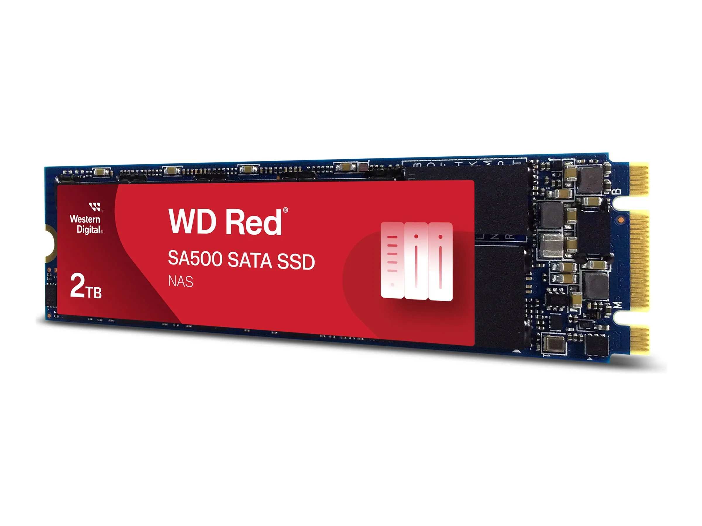 WD SSD M.2 2280 SATA3 SA500 intern Rot