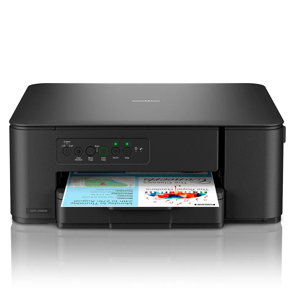Brother DCP-J1260W Multifunktionsdrucker Tintenstrahl A4 1200 x 6000 DPI 16 Seiten pro Minute WLAN – Bild 2