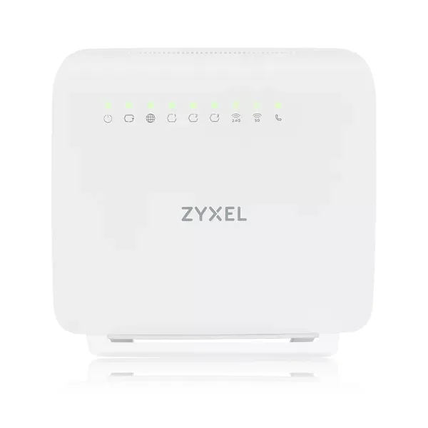 Zyxel EX3501-T0 WLAN-Router Gigabit Ethernet Dual-Band (2,4 GHz/5 GHz) Weiß – Bild 1