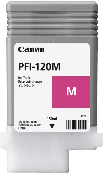 Canon PFI-120M Druckerpatrone 1 Stück(e) Original Magenta – Bild 1
