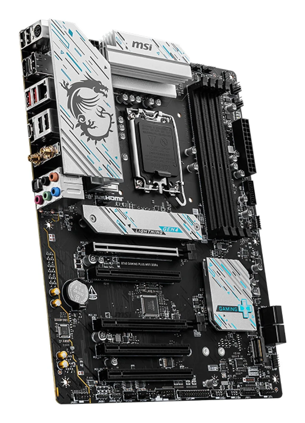 MSI B760 GAMING PLUS WIFI DDR4 Motherboard Intel B760 LGA 1700 ATX – Bild 4