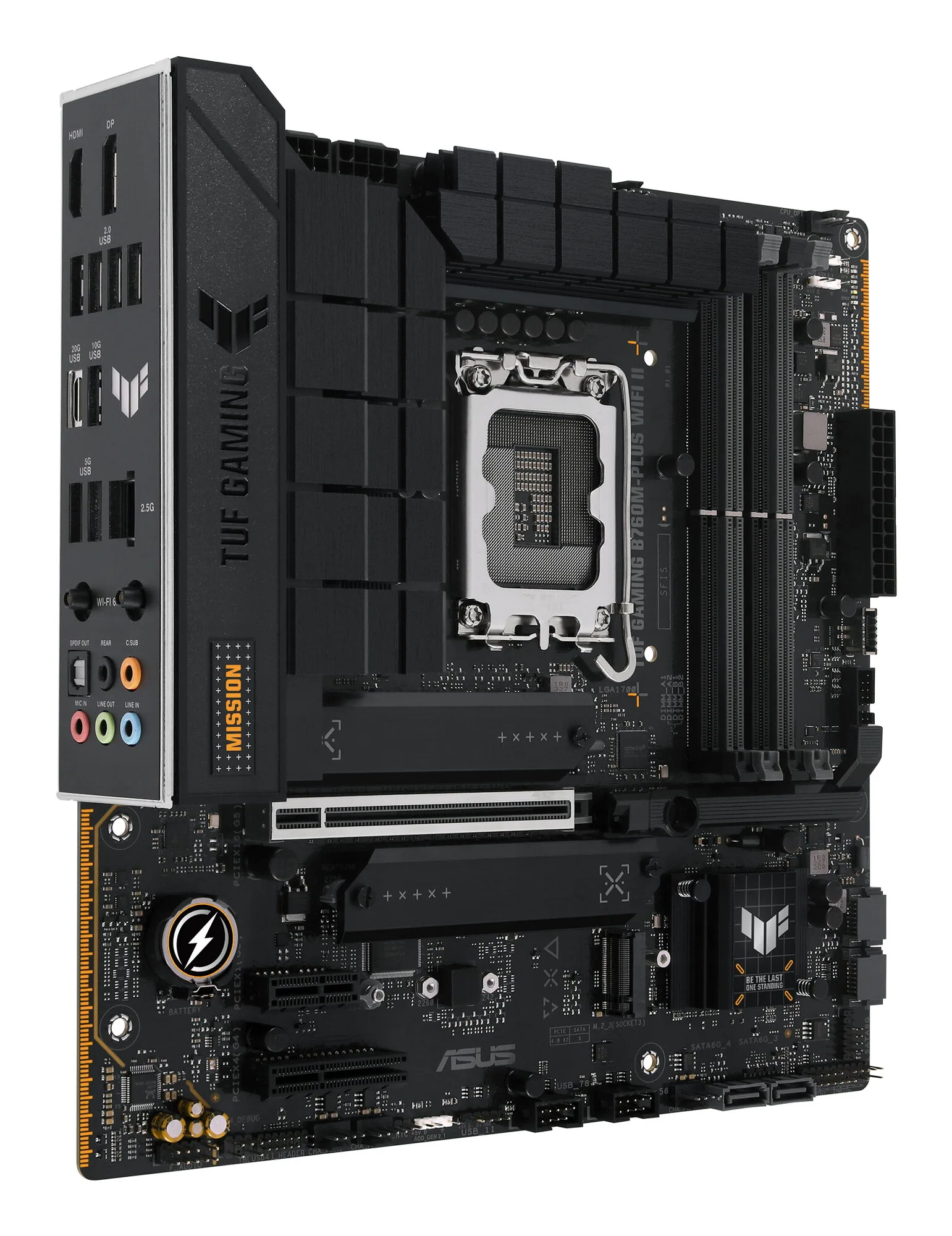 ASUS TUF GAMING B760M-PLUS WIFI II Intel B760 LGA 1700 micro ATX – Bild 2