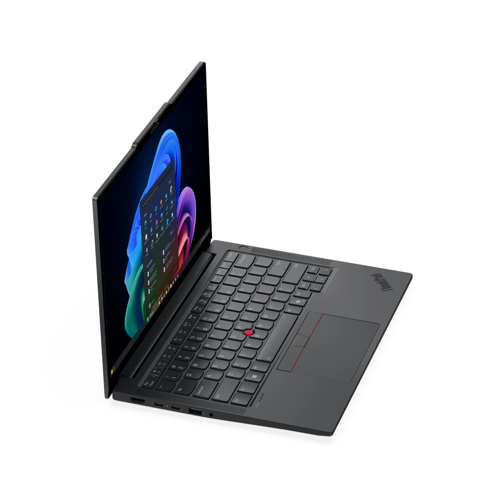 Lenovo ThinkPad E14 Gen 8 (Intel) Copilot+ PC Intel Core Ultra 5 325 Laptop 35,6 cm (14") WUXGA 32 GB DDR5-SDRAM 512 GB SSD Wi-Fi 7 (802.11be) Windows 11 Pro Schwarz Deutsch – Bild 7
