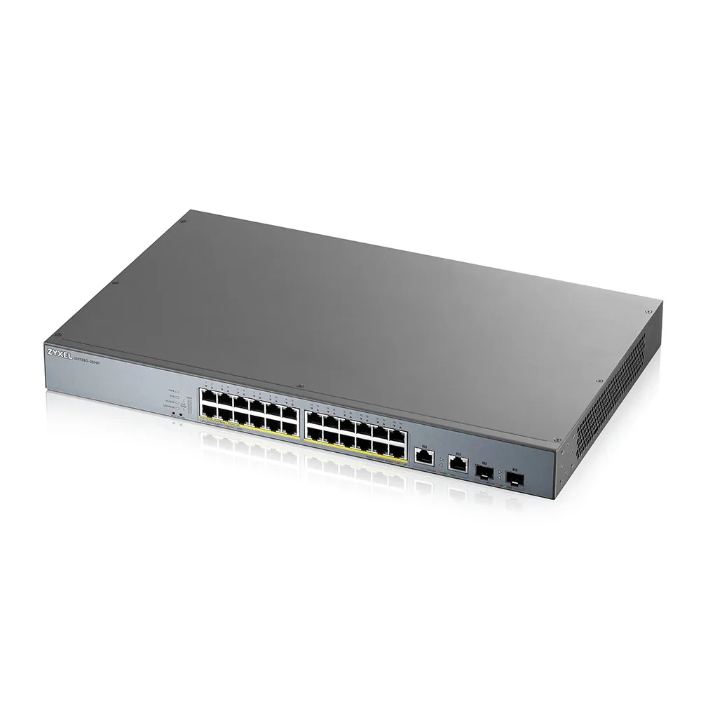 Zyxel GS1350-26HP-EU0101F Netzwerk-Switch Managed L2 Gigabit Ethernet (10/100/1000) Power over Ethernet (PoE) Grau – Bild 2