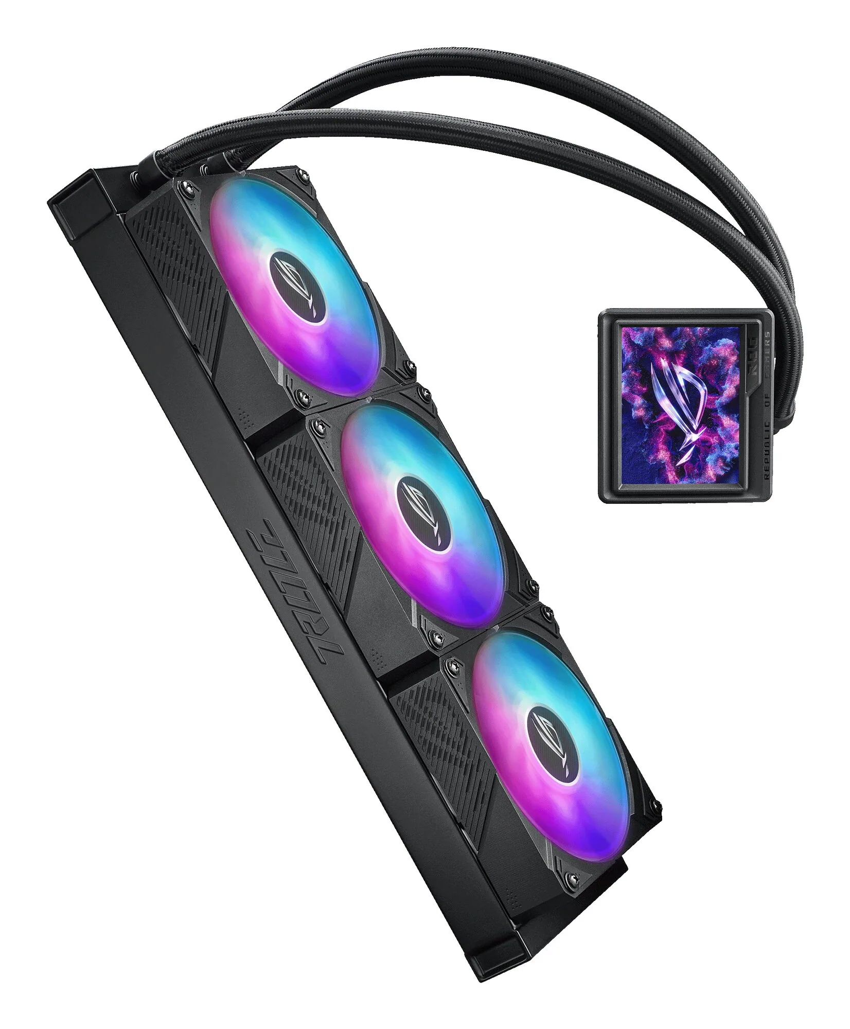 ASUS ROG Ryujin III 360 ARGB Extreme Computergehäuse All-in-One-Flüssigkeitskühler 12 cm Schwarz – Bild 7