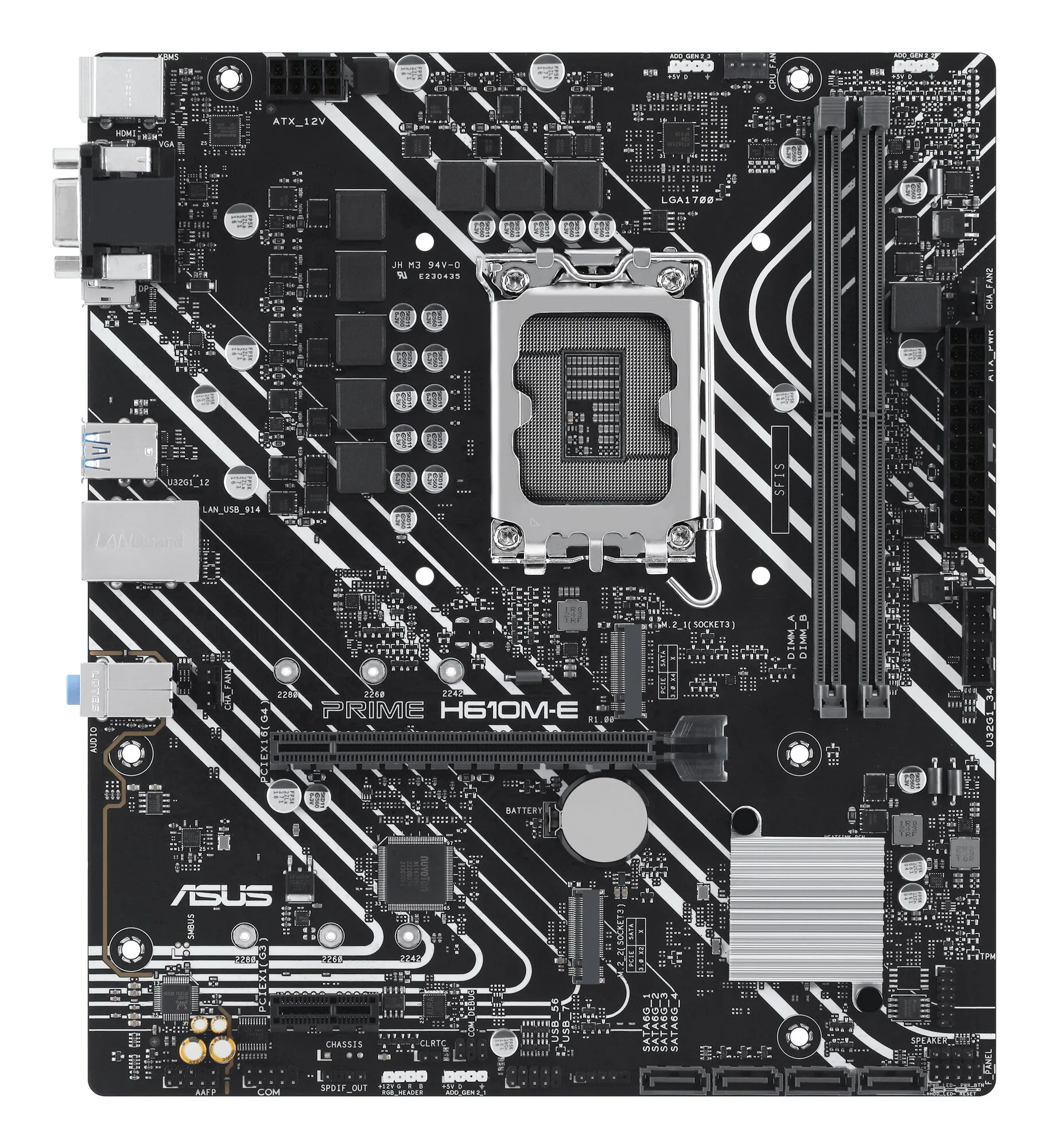 ASUS PRIME H610M-E-CSM Intel H610 LGA 1700 micro ATX – Bild 2
