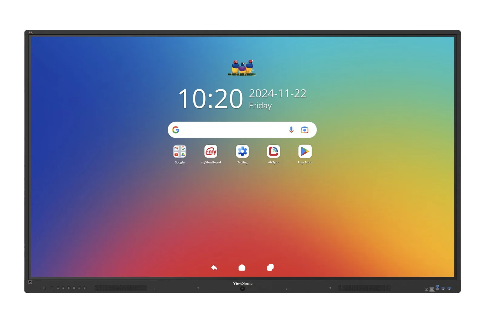 ViewSonic IFP 86IN 4K Android 16 EDLA 64 Interaktives Whiteboard 2,18 m (86") 3840 x 2160 Pixel Touchscreen – Bild 1