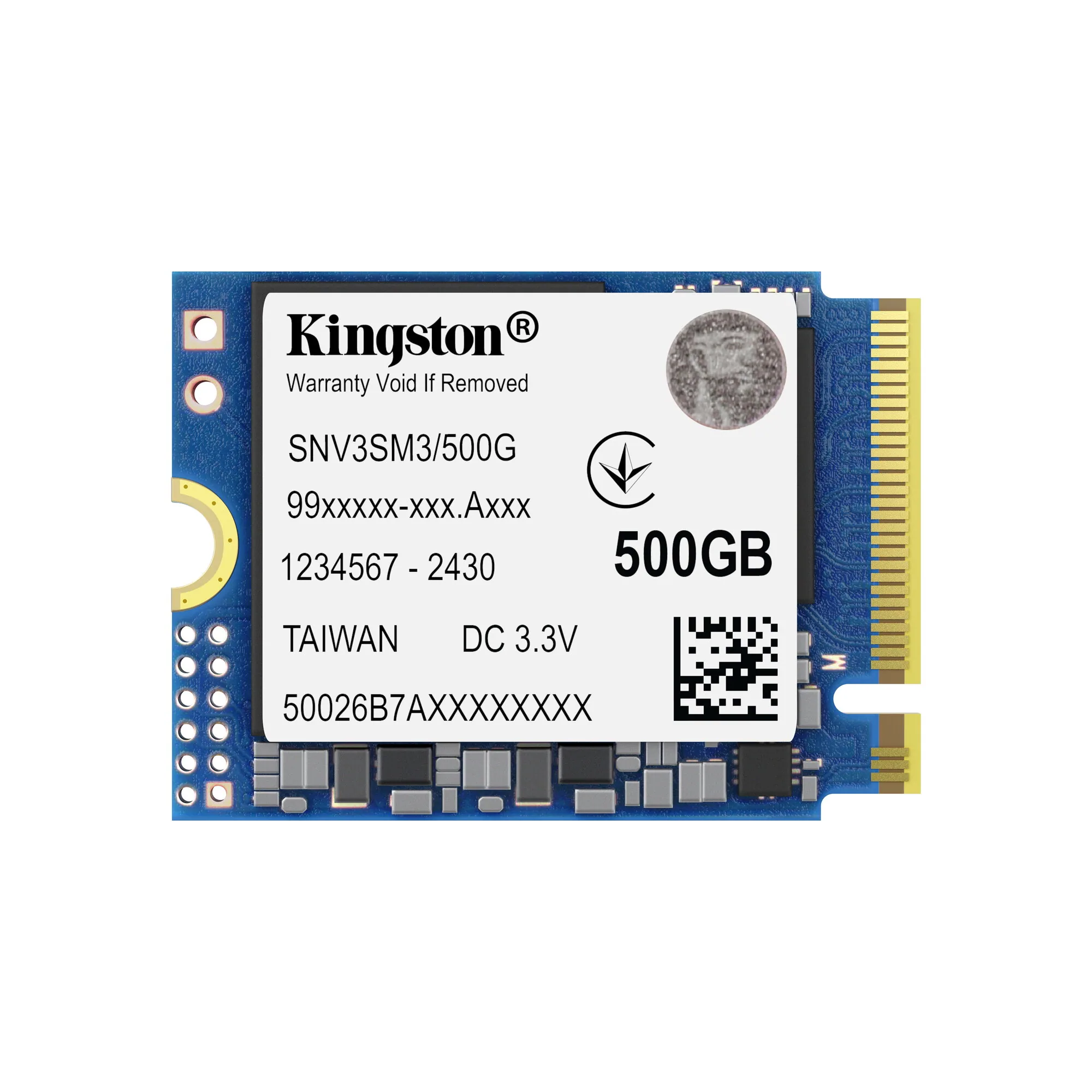 Kingston Technology 500G NV3 M.2 2230 NVMe SSD – Bild 1