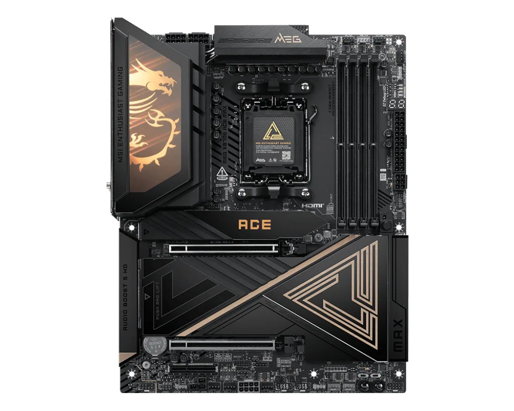 MSI MEG X870E ACE MAX Motherboard AMD X870E Sockel AM5 ATX – Bild 2