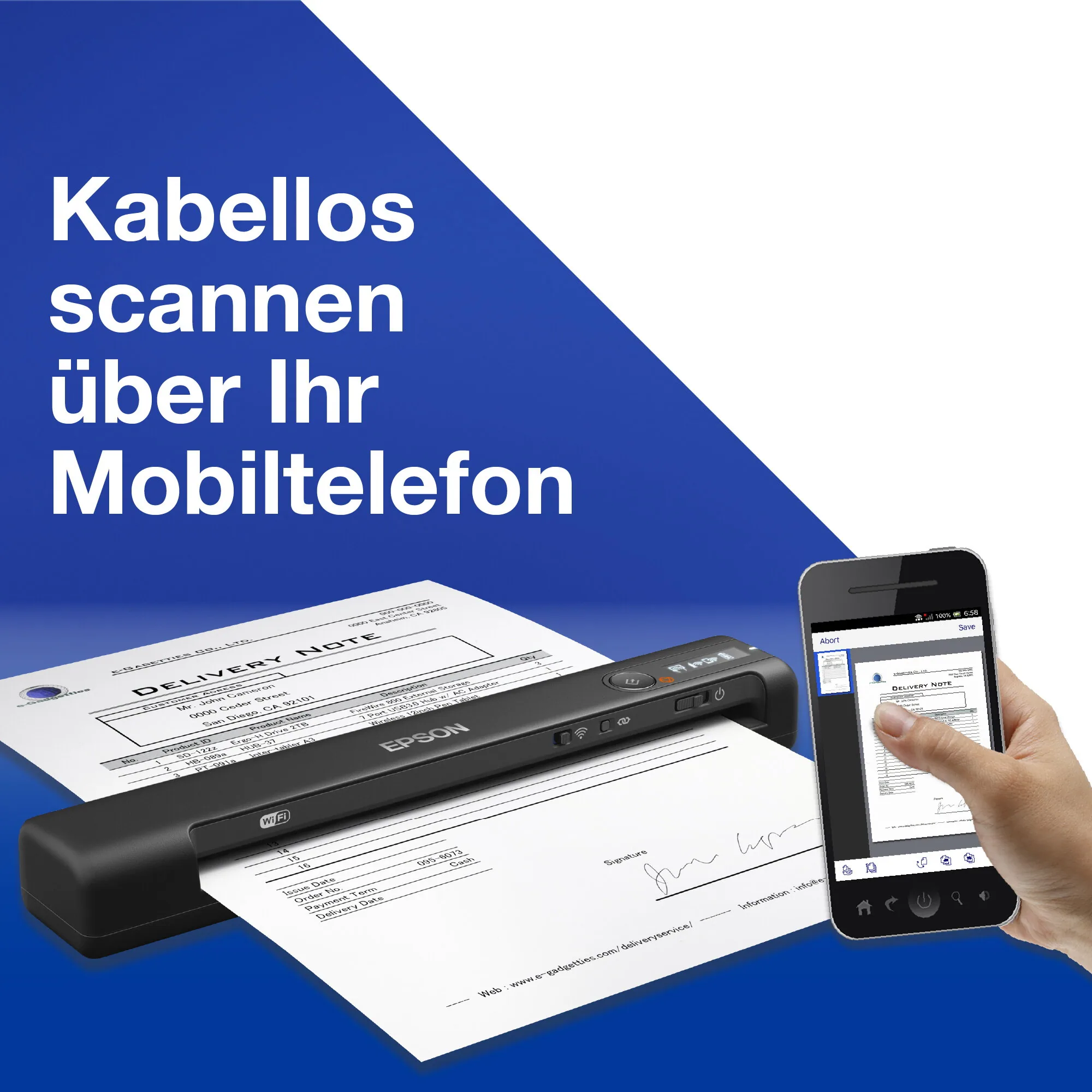 Epson WorkForce ES-60W – Bild 4