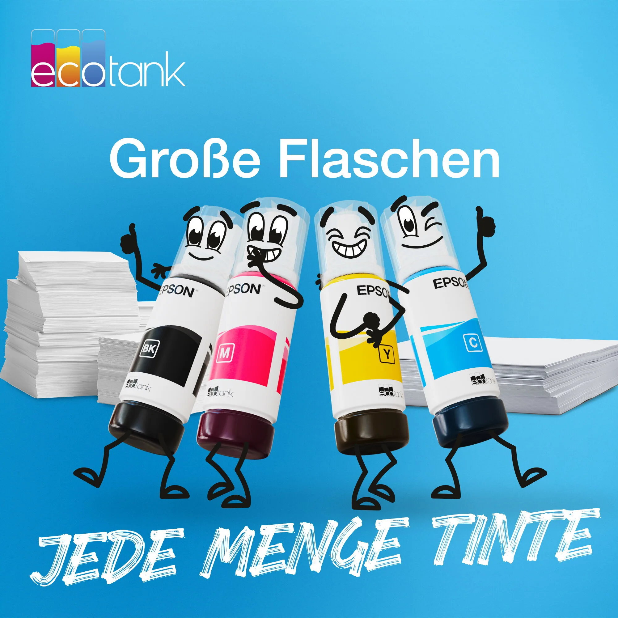 Epson 104 EcoTank Yellow ink bottle (WE) – Bild 1
