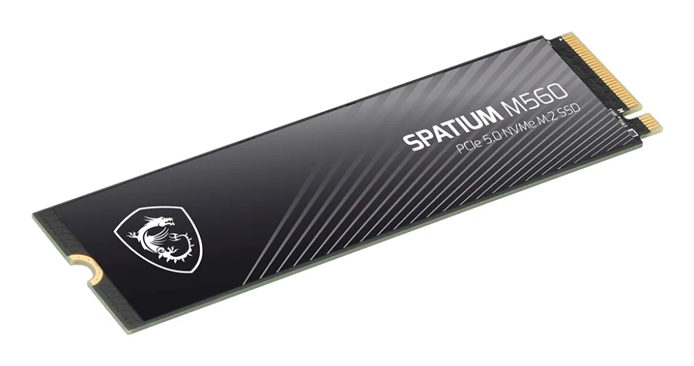 MSI Spatium M560 PCIE 5.0 NVME M.2 1TB PCI Express 5.0 3D NAND – Bild 1