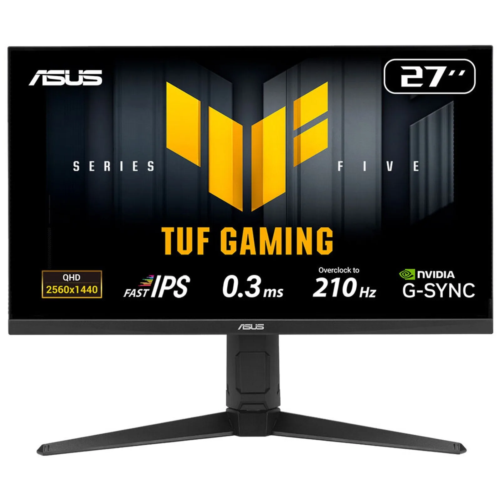 ASUS TUF Gaming VG27AQL5A Computerbildschirm 68,6 cm (27") 2560 x 1440 Pixel Wide Quad HD LCD Schwarz – Bild 1