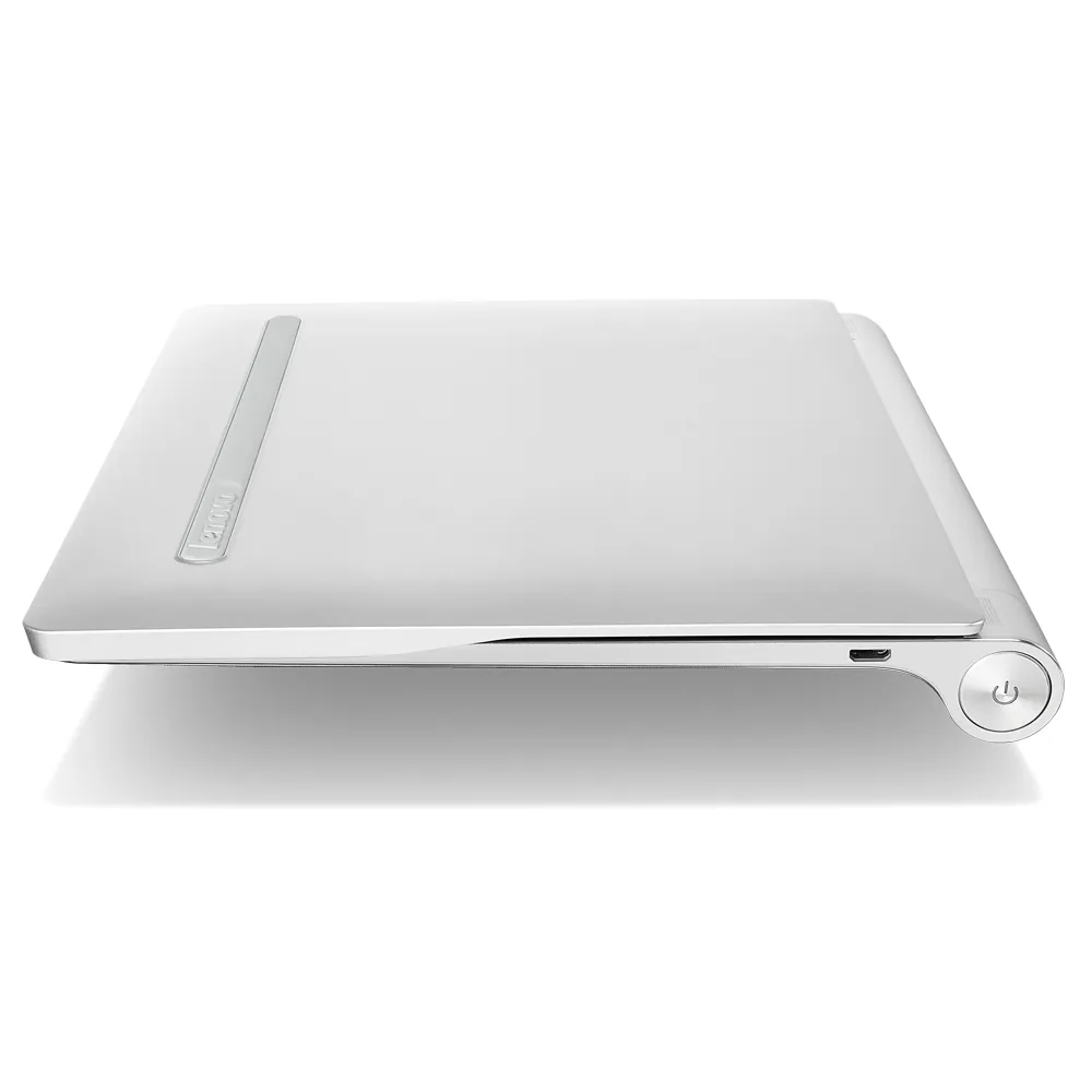 Lenovo Bluetooth Keyboard Cover QWERTZ Deutsch Silber – Bild 1