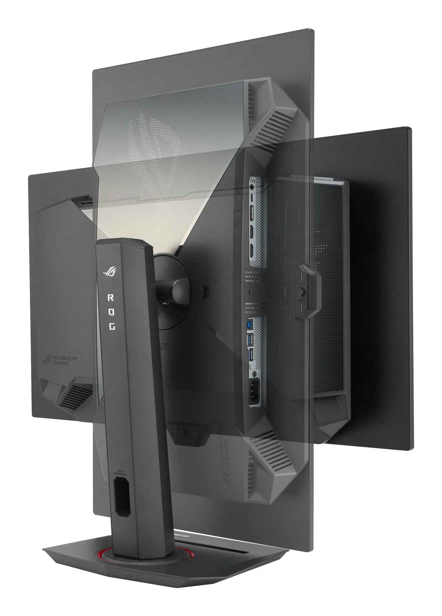ASUS ROG Strix OLED XG27UCDMG Computerbildschirm 67,3 cm (26.5") 3840 x 2160 Pixel 4K Ultra HD QD-OLED Schwarz – Bild 3
