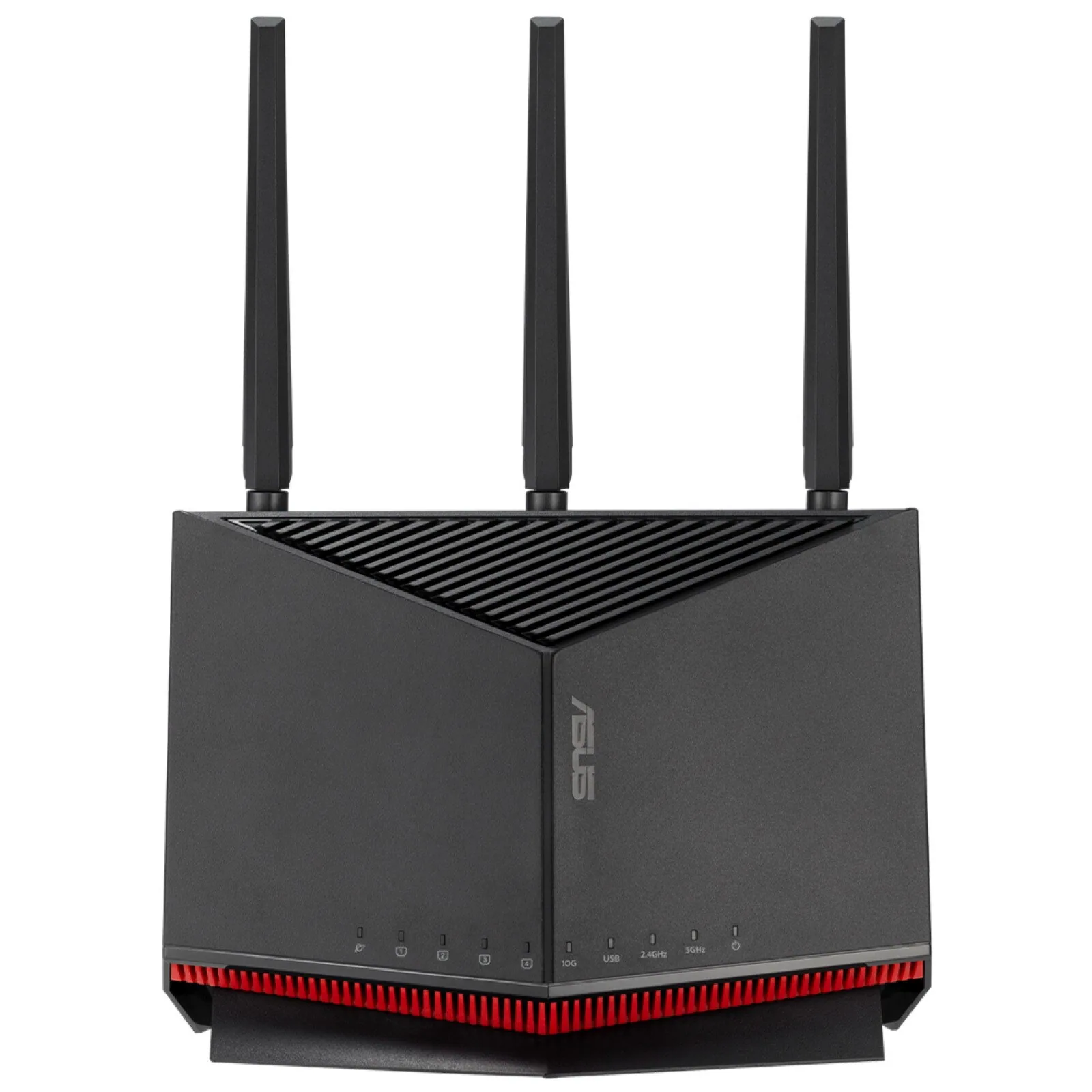 ASUS RT-BE86U WLAN-Router 10 Gigabit Ethernet Dual-Band (2,4 GHz/5 GHz) Schwarz – Bild 1