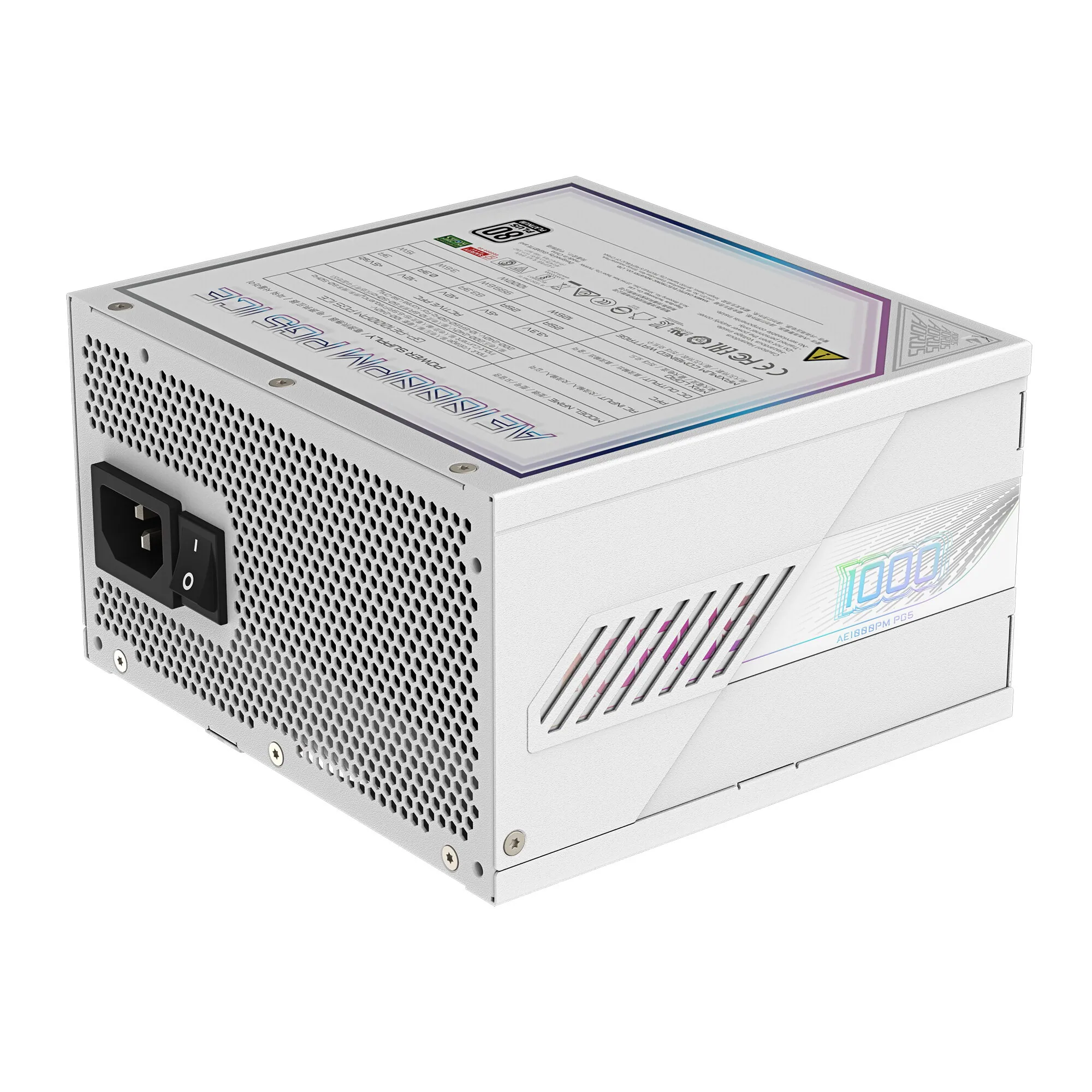GIGABYTE AORUS ELITE P1000W ICE Netzteil – Bild 6