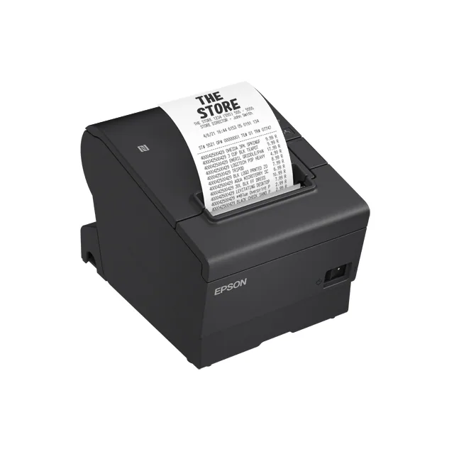 Epson TM-T88VII (132): USB, Eth, PowerUSB, Buzz, Black – Bild 5