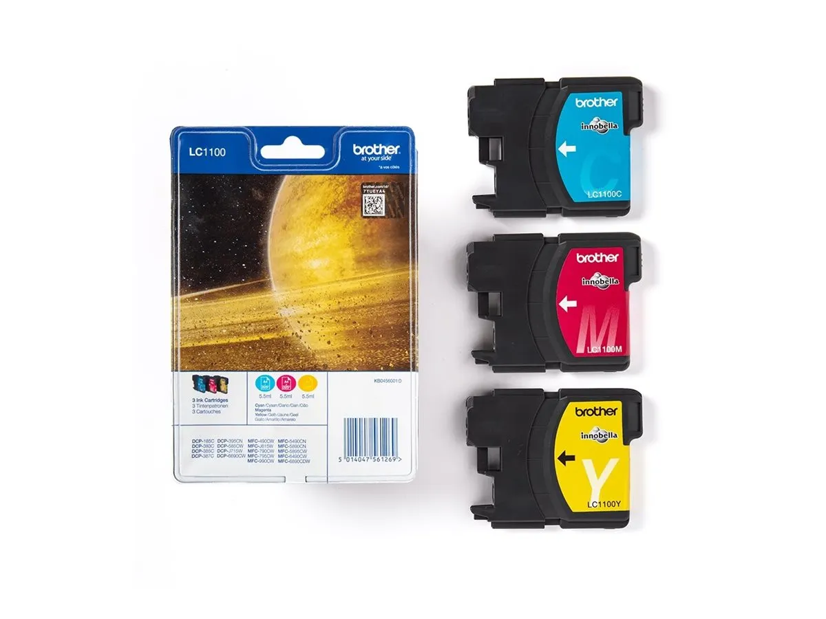 Patrone Brother LC-1100RBWBP Multipack