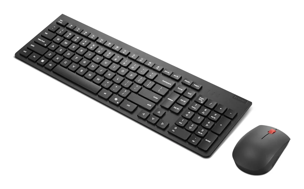 Lenovo 4X31R64491 Tastatur Maus enthalten Büro RF Wireless Schwarz – Bild 1