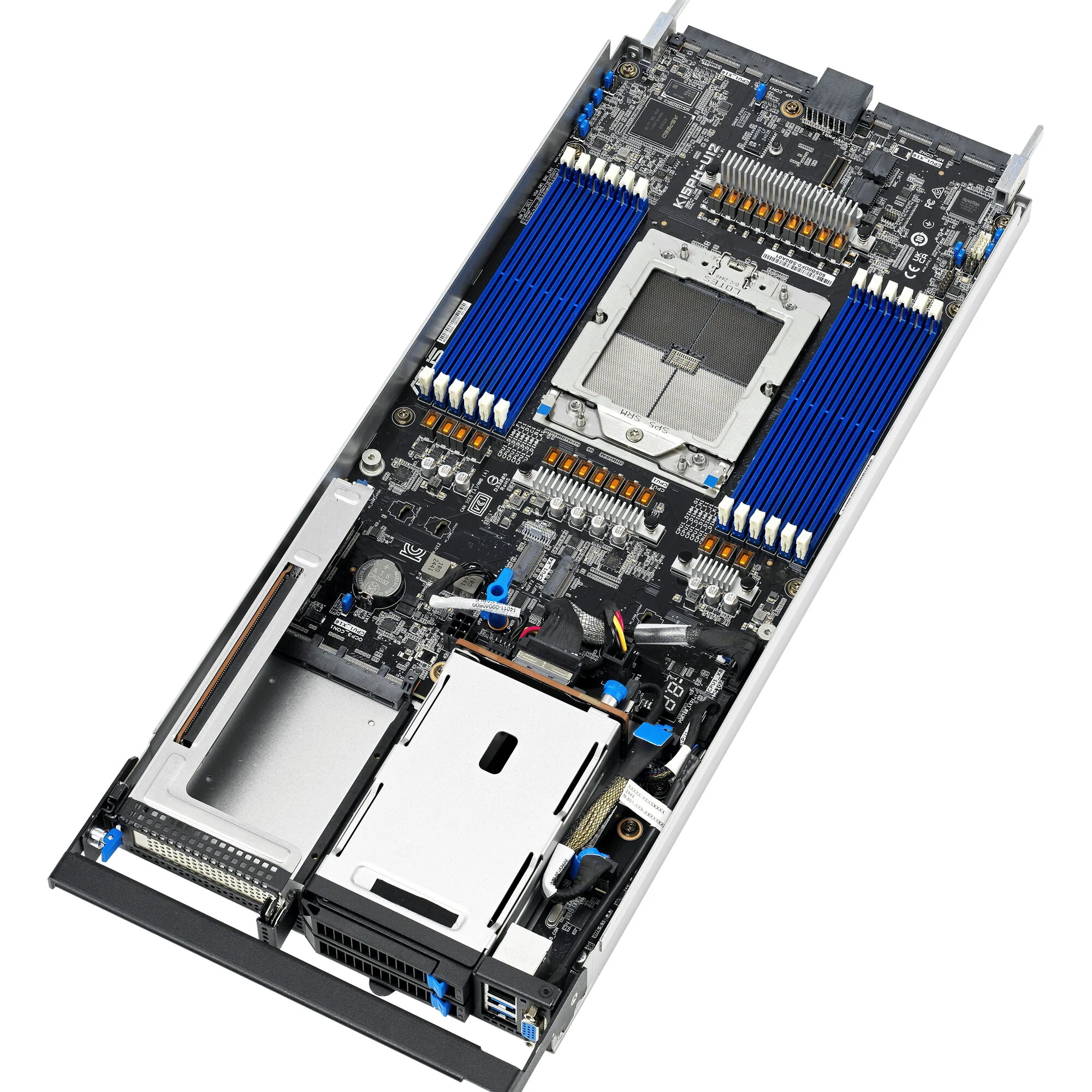 ASUS RS520QA-E13-RS8U/3200W Socket SP5 Rack (2U) Silber – Bild 5