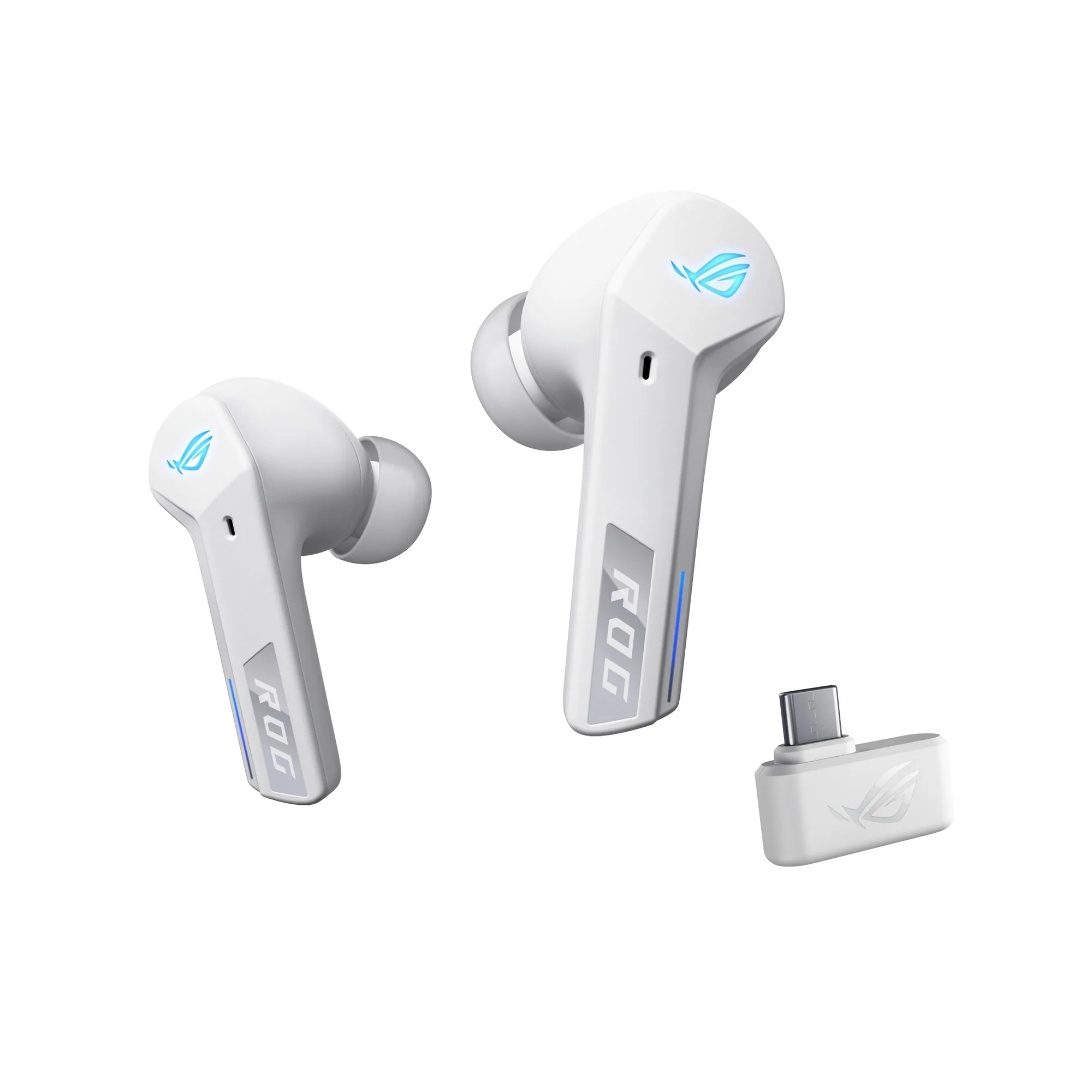 ASUS ROG Cetra True Wireless Speednova Kopfhörer True Wireless Stereo (TWS) im Ohr Gaming Bluetooth Weiß – Bild 2