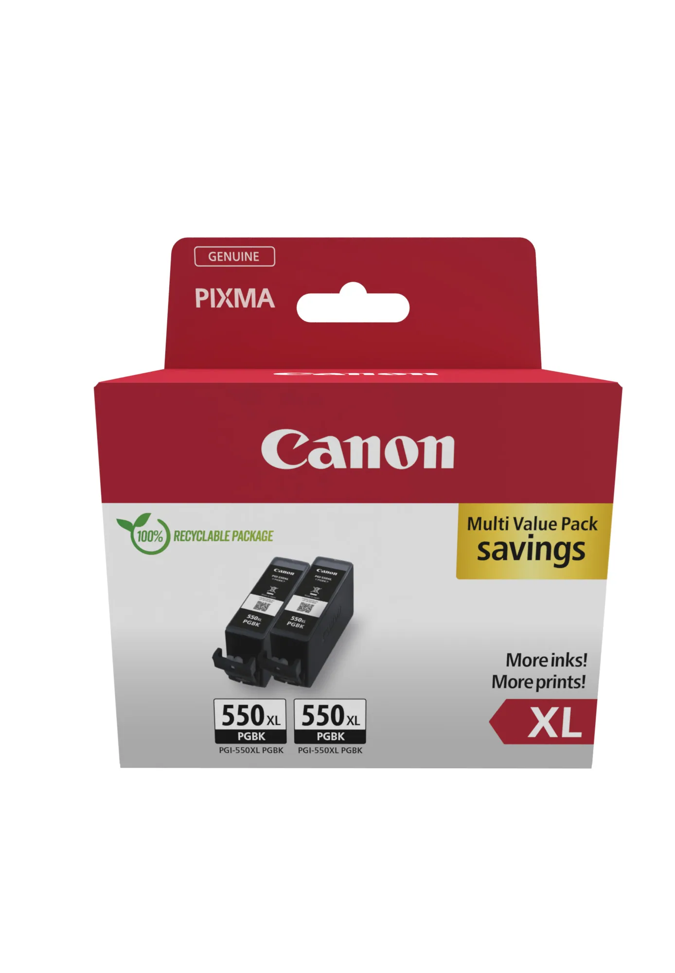 Canon PGI-550XL BK Twin Pack – Bild 1