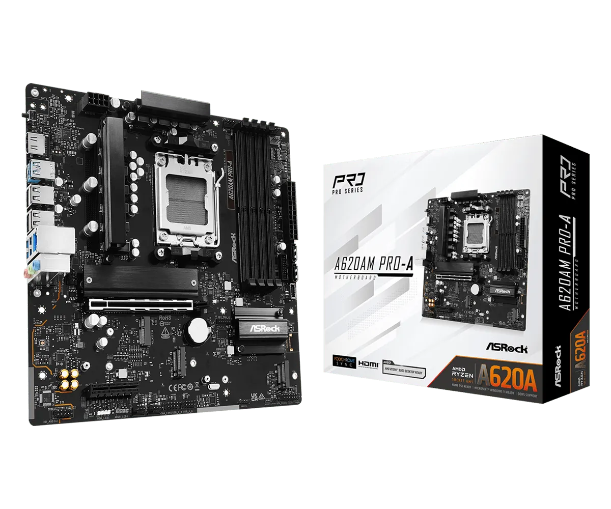 ASRock A620AM Pro-A              AM5 mATX HDMI          DDR5 retail