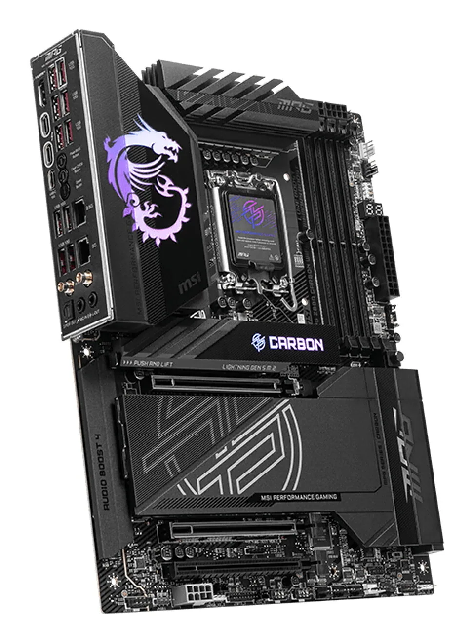 MSI MPG Z890 CARBON WIFI Motherboard Intel Z890 LGA 1851 (Socket V1) ATX – Bild 4